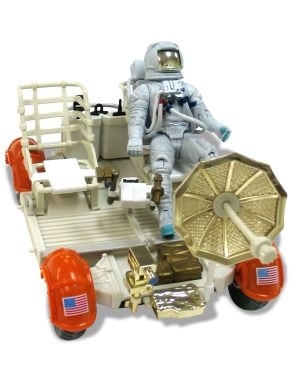 Jipe Lunar  Apollo com Astronauta Space Voyagers