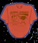 T Shirt Espacial Jumpin Jimmies BBQ  Cor: Cobre
