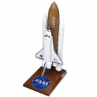 Rplica da Space Shuttle Discovery com base da NASA  escala 1/100